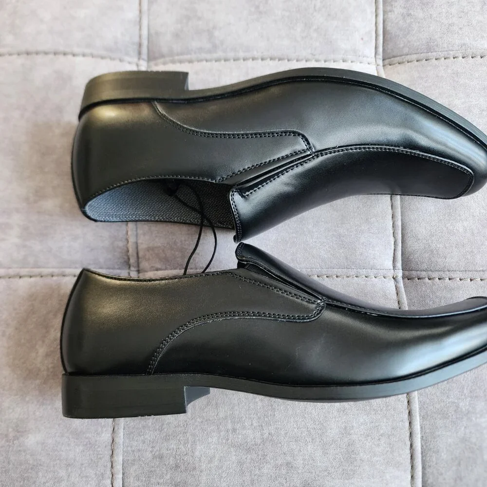 NEW Perry Ellis Men's Rosen Slip-On Dress Shoes Size 9.5 Wide